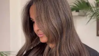 CHOCOLATE BROWN HAIR COLOR WELLA FORMULA CARAMEL HIGHLIGHTS NO RED&bull; NO ORANGE HAIR COLOR FORMULA || 