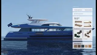 Van der Valk 3D Yacht Configurator | Customise Your Yacht Online with Nautimar Marine & Studio 3DX