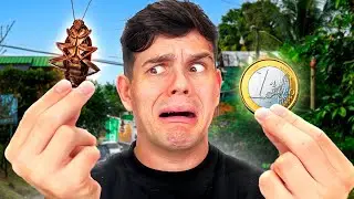 Probando COMIDA de 1€ en TAILANDIA 🕷️🇹🇭 | ¿Qué TAN ASQUEROSA es?