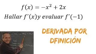 Derivada por Definición