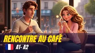 French Conversation A1 | Simple French Dialogue &ndash; Rencontre Au Caf&eacute;