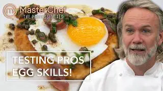 Professional Chefs vs Egg Dishes | MasterChef: The Professionals