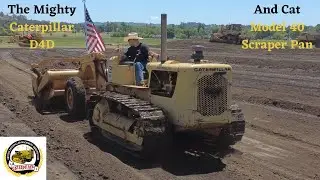 Up Close with the  Caterpillar D4D and 40 Scraper