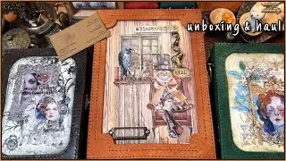 나의 스토리로 채워지는📑🎨📸 [스튜디오 제이앤에스]의 ✨베지터블 가죽 그래픽 보관함✨ | Unboxing | Haul | Handmade | Leather | Leather box