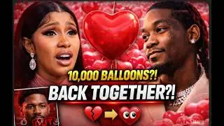 Offset Sent Cardi B 10,000 Balloons After Stefon Diggs Breakup&hellip; Are They Back Together?
