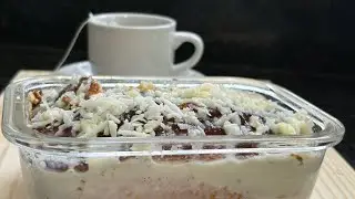 🍰🥥 **ESSE BOLO DE COCO COM AVEIA SURPREENDE! 😱Fácil, fofinho e sem farinha de trigo*