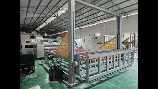 XY-V fully auto 5-colors printer slotter rotary die-cutter vibrator stacker machine 7ply durian box