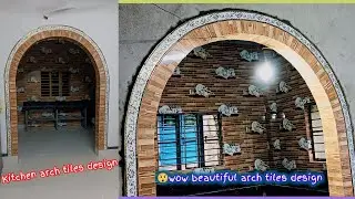 kitchen arch tiles design 🔥💐🎉🖼️ front arch tiles design