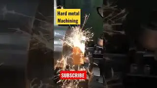 Workshop technology| Hard metal machining on lathe machine| Single point cutting tools Lathe machine