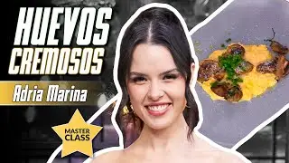 Haz unos ricos huevos cremosos con Adria Marina | MasterChef Celebrity