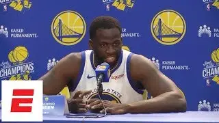 [FULL] Draymond Green: 'None of us are ready for this run to come to an end' | NBA Media Day | ESPN