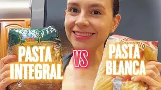 Pasta blanca o integral? 🤔 Si hace la diferencia?