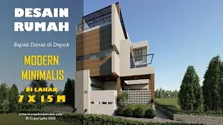 DESAIN RUMAH BAPAK DIMAS PERMANA @DEPOK #INOVASIKONSTRUKSI