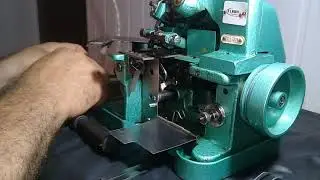 Como trocar as faquinhas da Overlock GN-1 113 Passo a passo