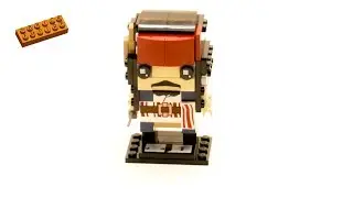 LEGO Captain Jack Sparrow Brickheadz 41593- Stop Motion Speed Build- Classic Build Series Review!
