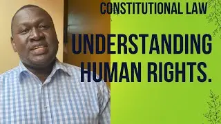 Constitutional law. Understanding human rights.