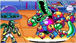 Yakyuu Kakutou League Man - All Bosses (Arcade)