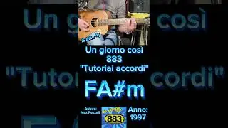 Un giorno cos&igrave; (883) 