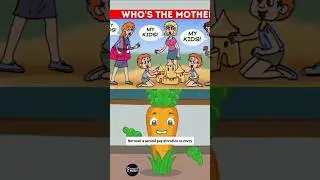 99% Fail to Guess the Real Mother#visualriddle #brainteaser #short