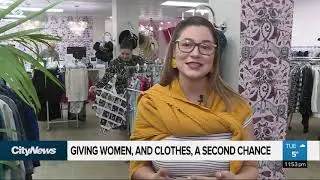 Non-profit shop gives women and clothes a second chance