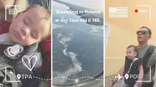 1st time traveling international | Visiting my husband on deployment!!!