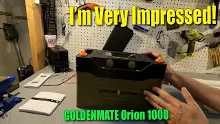 GOLDENMATE ORION 1000 12v 100ah Lifepo4 battery review.
