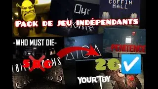 pack de jeu horreur ind&eacute;pendants(pour vraiment pas cher)