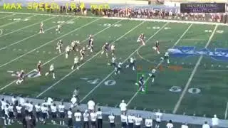 4-Star 2021 RB Byron Cardwell Recruiting Analytics Game Speed