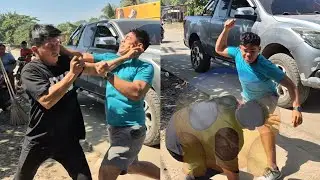 Se Metio Con Lo Mas Sagrado:Deivy Le Da A Mverte A Cambiado En Plena Calle A Cambiado Aqui su Tata🤜🤬