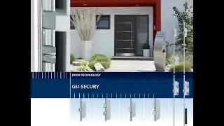 Замок GU SECURY - переворот защелки (левое/правое открывание)