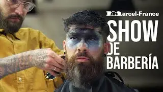 🔥 BARBEROS NIVEL DIOS 2023 | Lucas Di Tommaso - Show Marcel-France