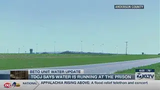 &lsquo;At least I know he&rsquo;s ok&rsquo;: Prison officials say water pressure restored at Beto unit