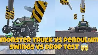 Monster Truck vs Pendulum Swings 😱|| Car Crash || Funny Moments 🤪 ep. 14