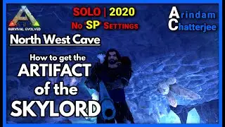 Ark - (SOLO) ARTIFACT OF THE SKYLORD from the North West Cave (Easiest Way) - S2E10