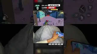 ❇️FULL GYRO TWI FINGER 🚀IPHONE 15 PRO 90FPS VS PRO PLAYER 😱#bgmi #pubgmobile #handcam #pubg