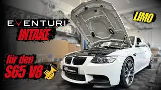 EVENTURI CARBON ANSAUGUNG Intake passend für BMW M3 E90 V8 S65 V8 Saugmotor SEDAN LIMOUSINE