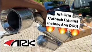 Q60 Vr30 Gets Ark Grip Catback Exhaust Installed!
