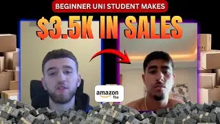 Студент университета заработал 2000 фунтов стерлингов за 1 месяц с помощью Amazon FBA.