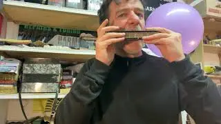 Balloon Drone Harmonica! 🎈🎵