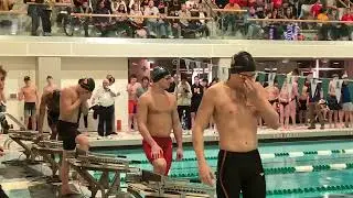 2023 MIAA Championships - Varsity 100 Freestyle (Drew Greene)