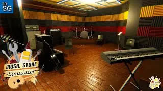 Music Store Simulator - Create, Fix and Sell your own Musical Instruments - First Look!