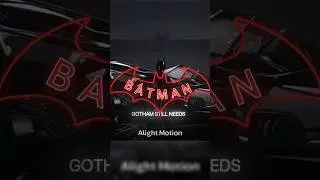 The Last Night [Batman Arkham Knight] Edit/ Memory Reboot (slowed) #shorts #edit #alightmotion