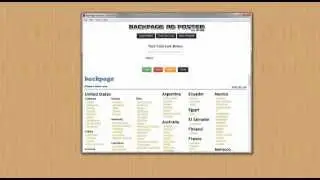 Back Page Ad Poster All In One Software