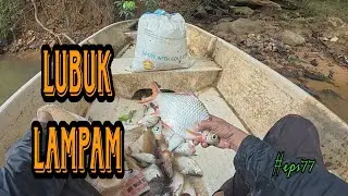 Tahan jaring ikan/hasil padu/lubuk lampam (#eps77)