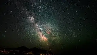 Night Timelapse Cannon Beach