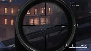 250m moving target #sniping #sniperelite5gameplay