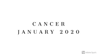 Cancer January 2020