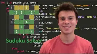 GOOGLE INTERVIEW QUESTION - SUDOKU SOLVER (BACKTRACKING EXPLAINED)