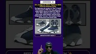 Air Jordan 13 &ldquo;Flint&rdquo; Returns in 2026 👟🔥 #airjordan #model #shoes