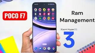 POCO F7 Ram Management After HyperOS Update🔥🔥🔥🔥 #pocof7